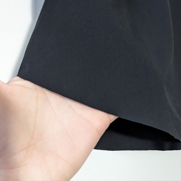 Zyia Black Tank Top Mesh Lining Halter Racerback Laser Cut Raw Hem Size M - Picture 9 of 9